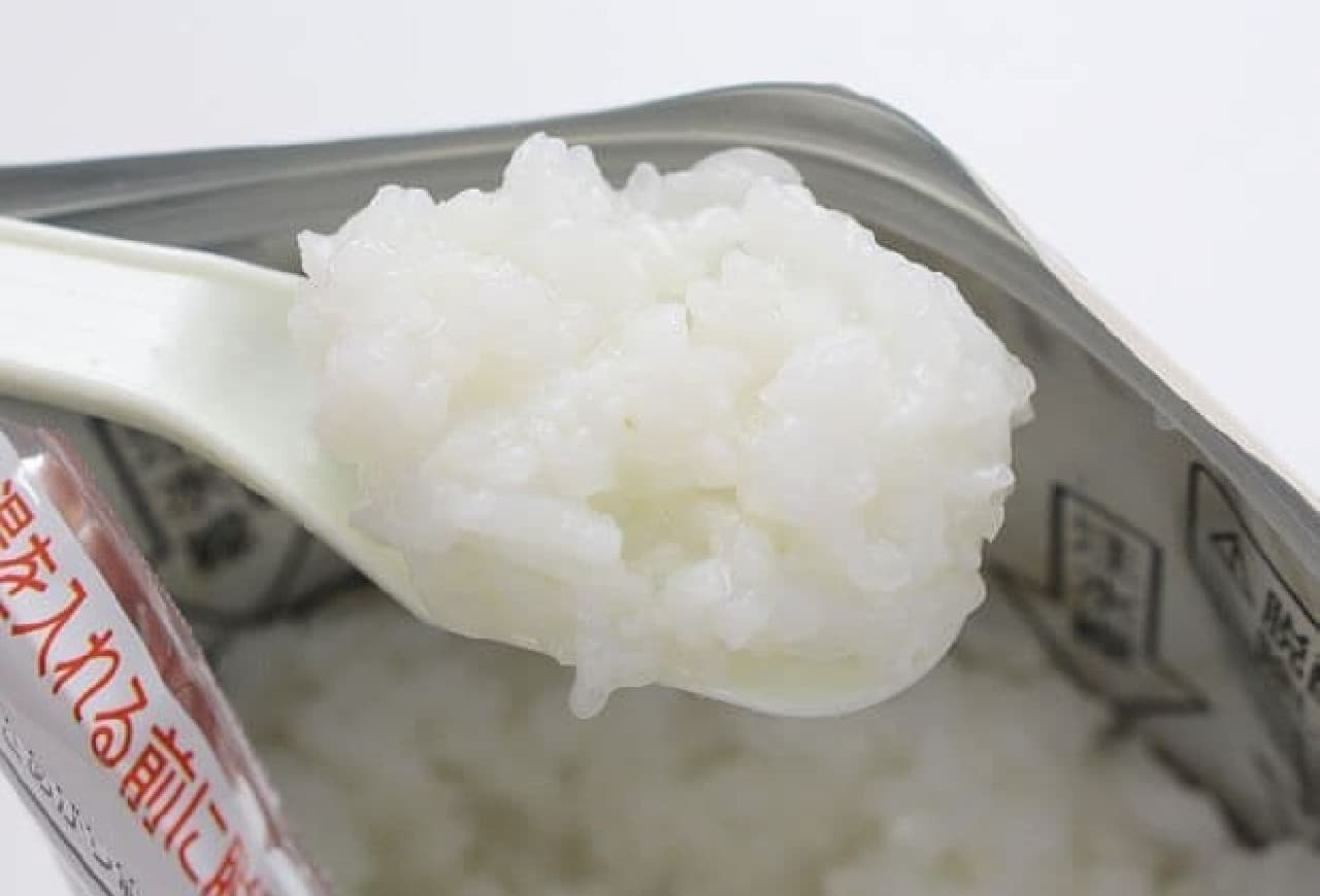 Preserved rice and curry that can be eaten cold