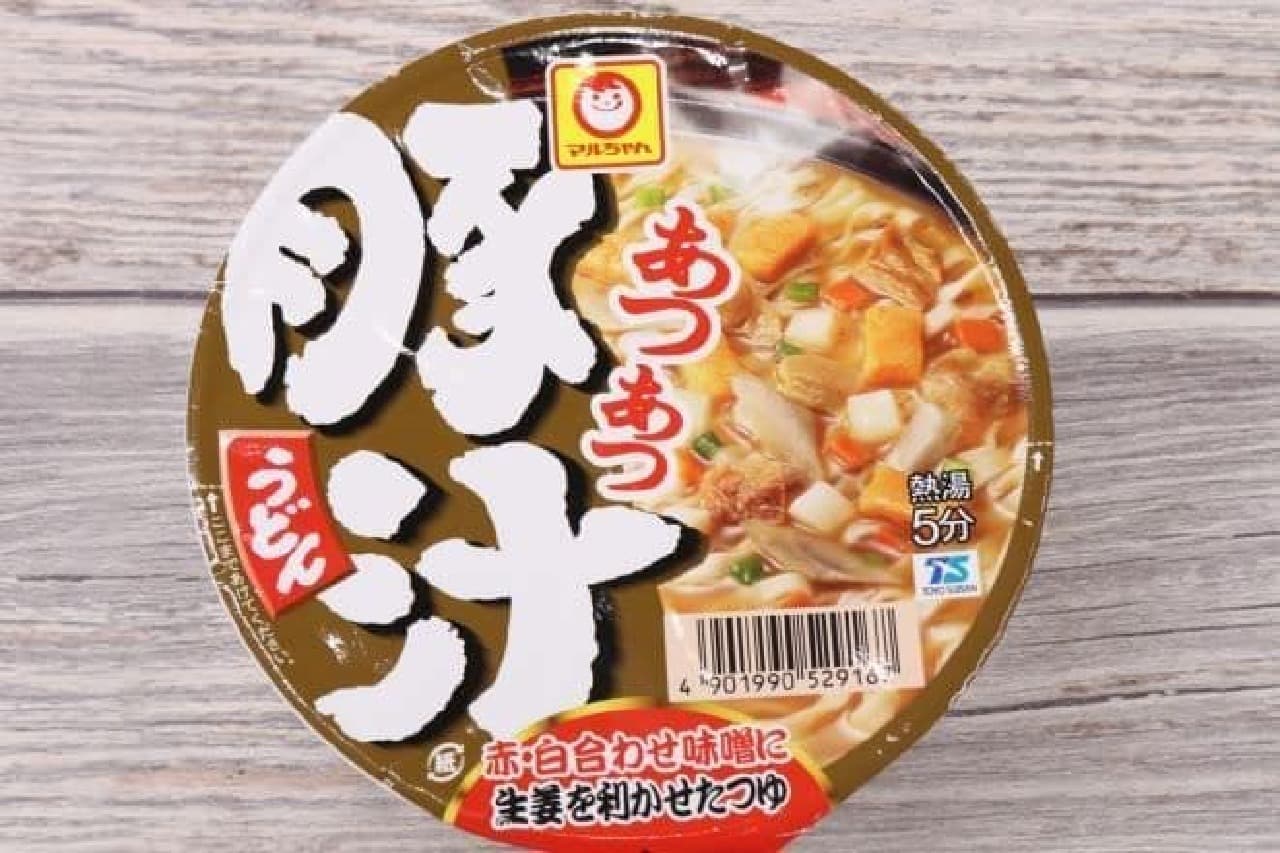 Toyo Suisan "Hot pork soup udon"