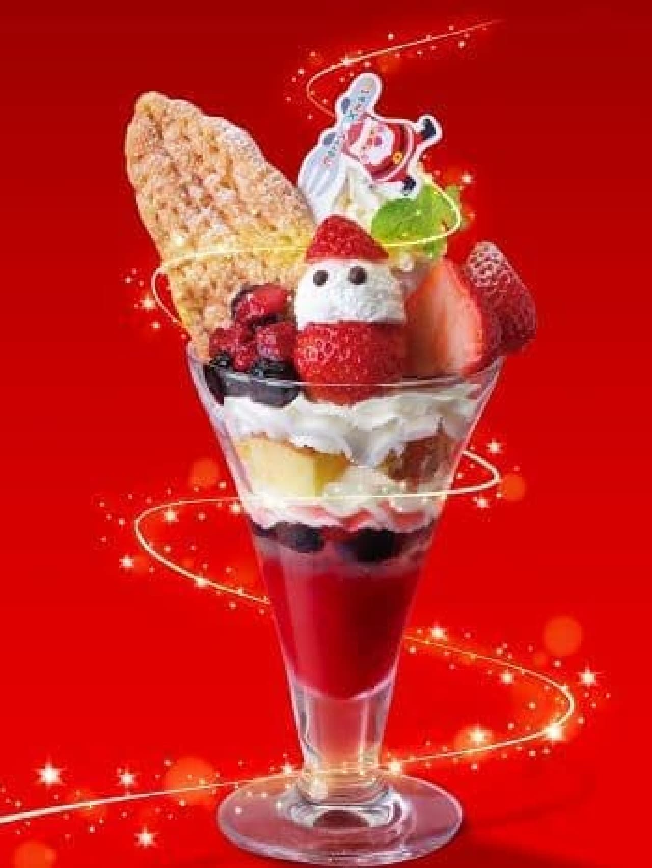 Ginza Cozy Corner "Berry ☆ Merry Christmas Parfait"