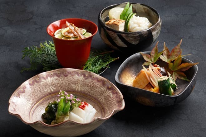 日本料理「旬彩」の「美食会席 ～徳島～」