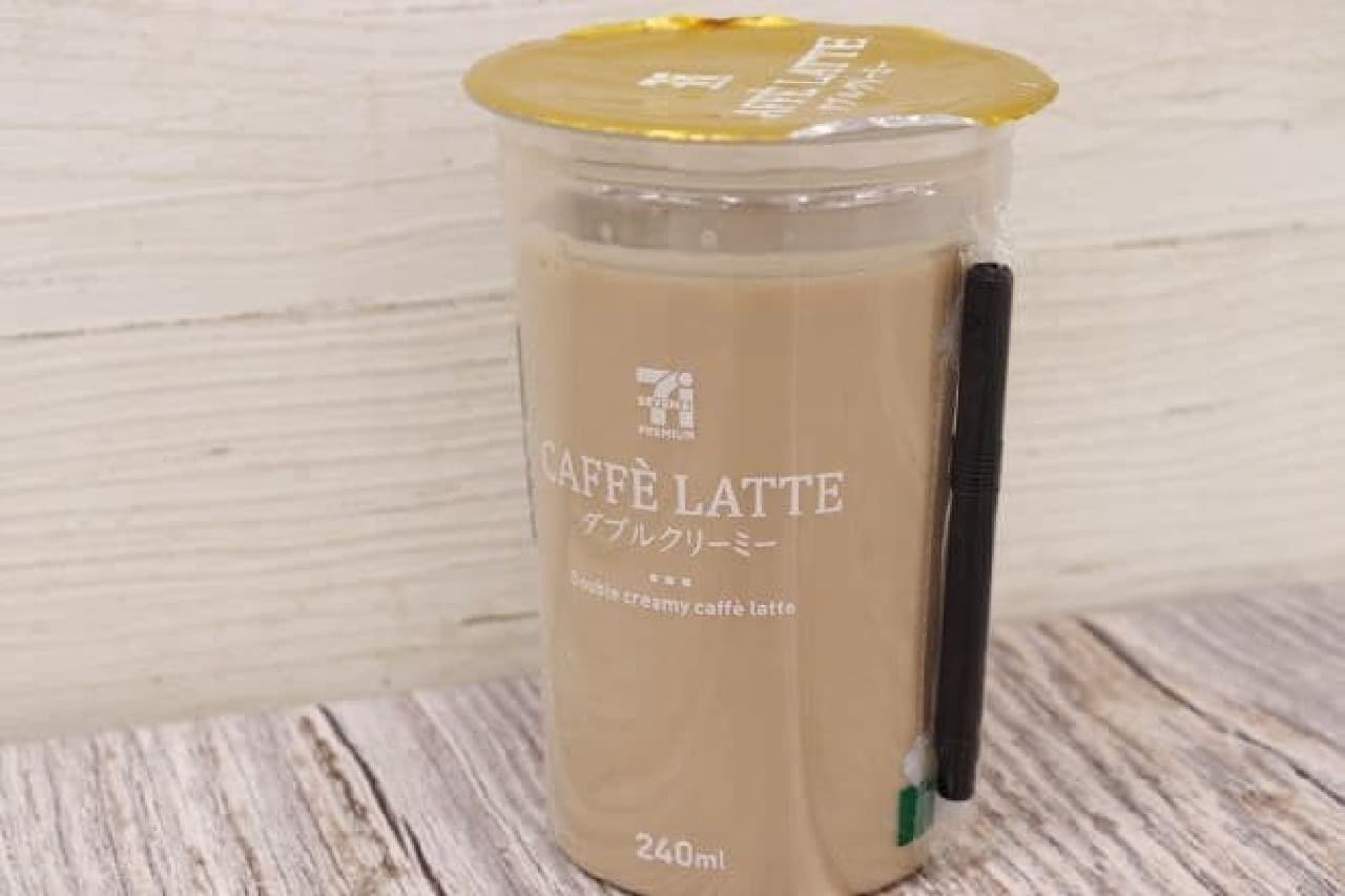 7-ELEVEN's chilled cup drink "Cafe Latte Double Creamy"
