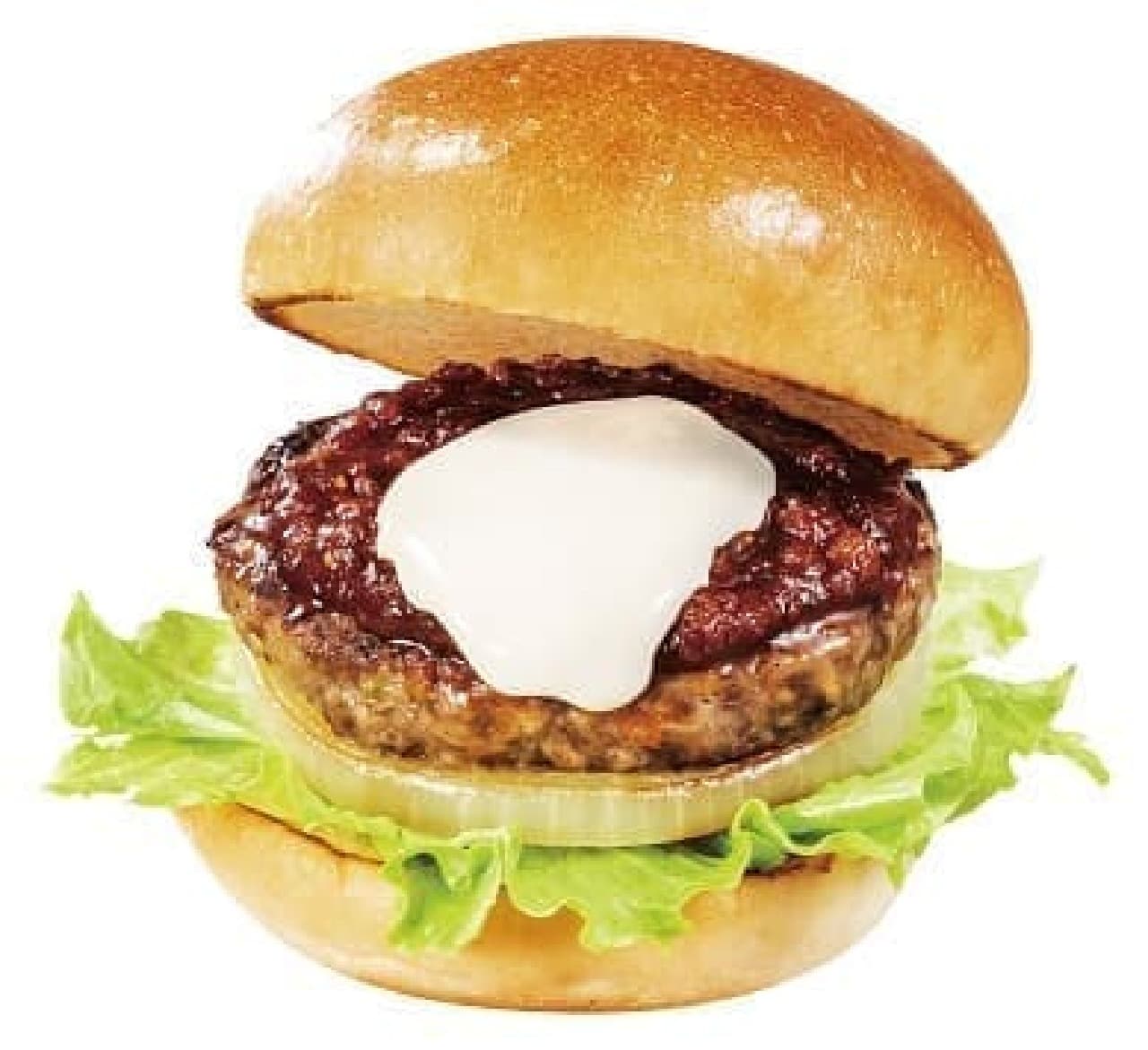 Lotteria "Gibier Venison Burger (BBQ & Cheese Sauce)"