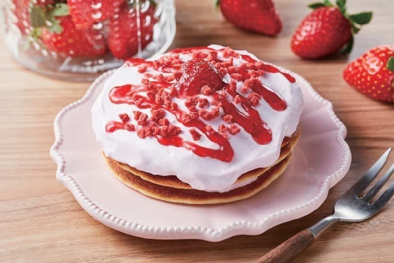 Lawson "Strawberry Cream Pancake"