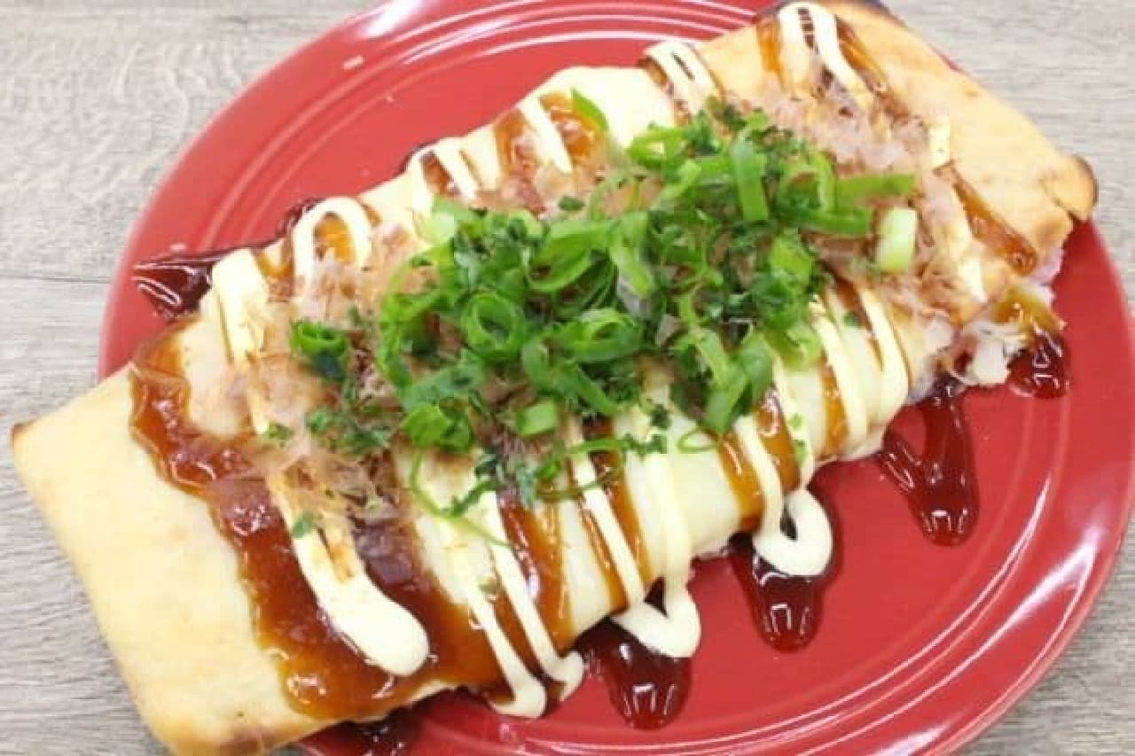 Arrange recipe "fried okonomiyaki"