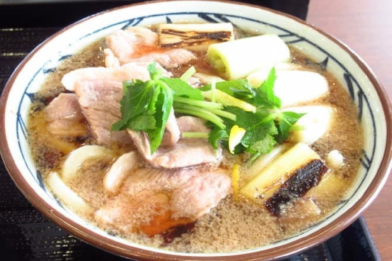丸亀製麺「鴨ねぎうどん」