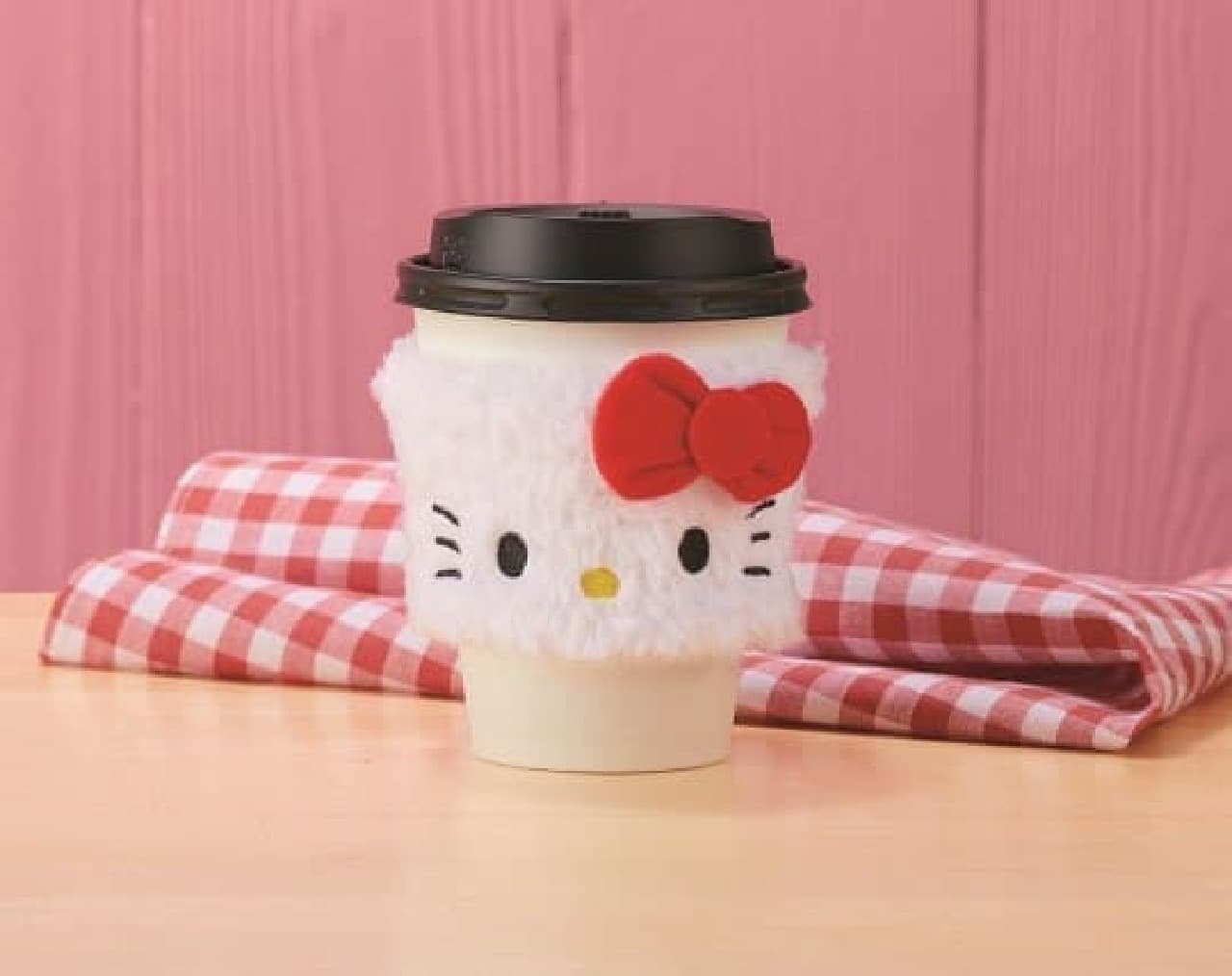 Lawson "Hello Kitty Sleeved Hot Latte"