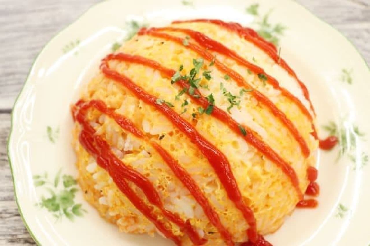 Easy recipe "Lentin omelet rice"