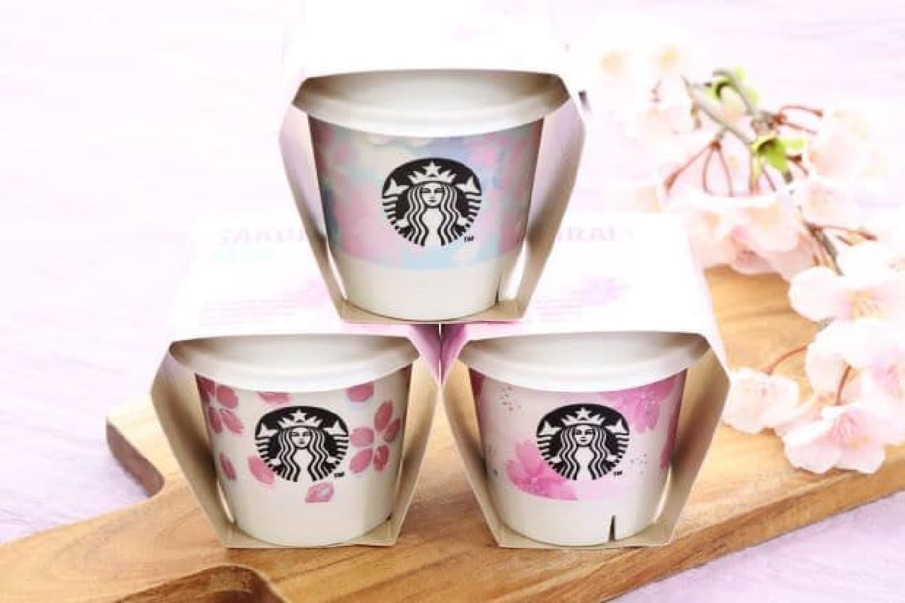 Starbucks "SAKURAFUL Milk Pudding