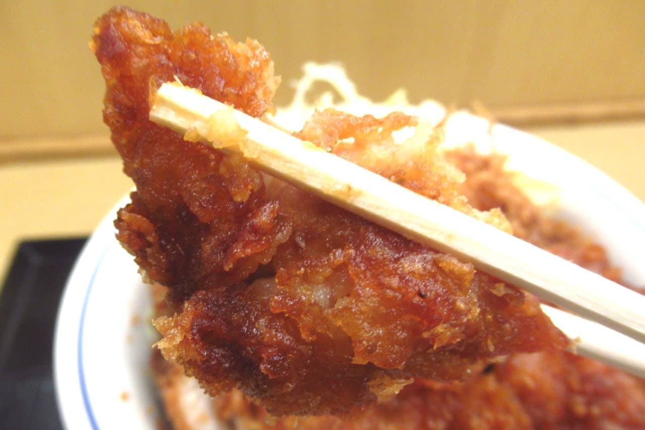 Katsuya "Chicken cutlet and fried chicken bowl"