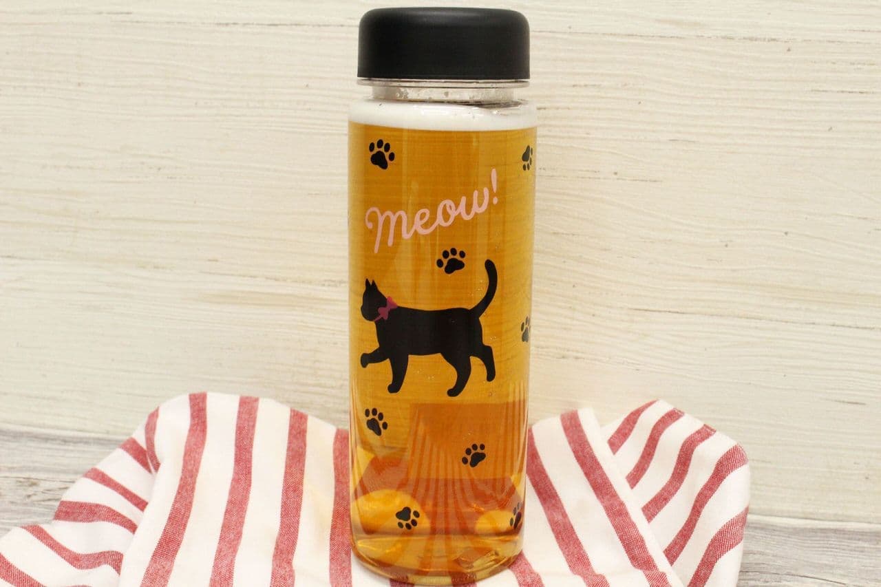 NITORI "Clear Bottle Cat"