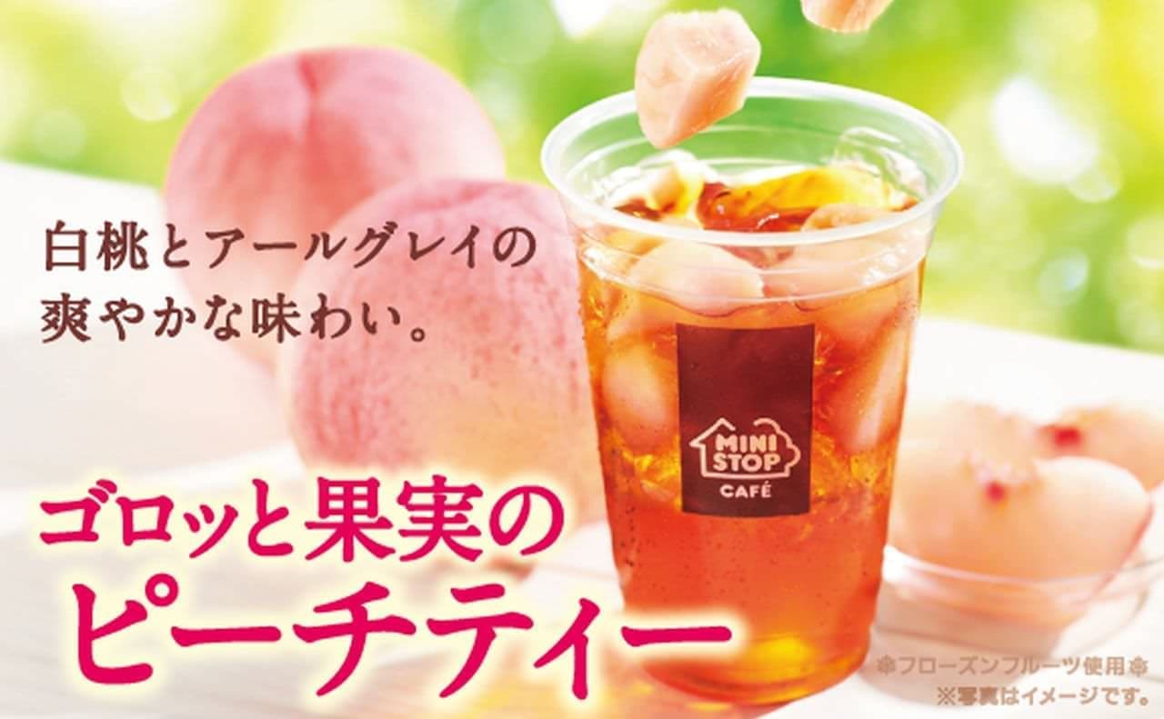 Ministop "Goro and Fruit Peach Tea"