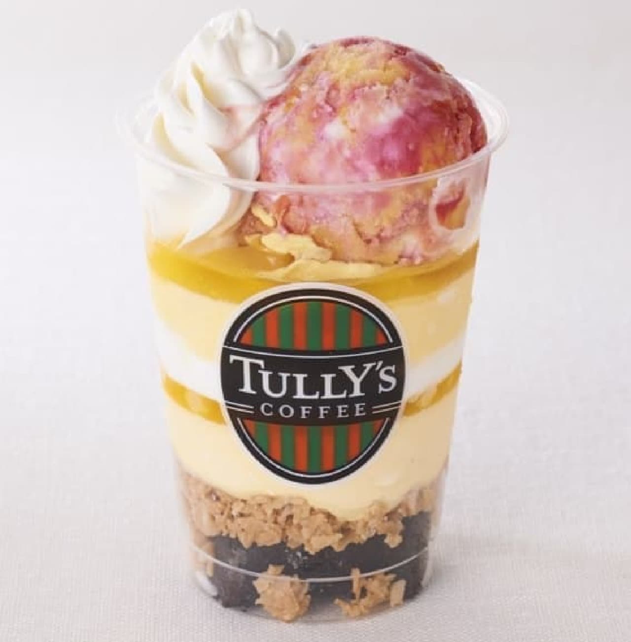Tully's Coffee "T's Parfait Spring Blossom" from Ibaraki, Chiba and Tochigi prefectures
