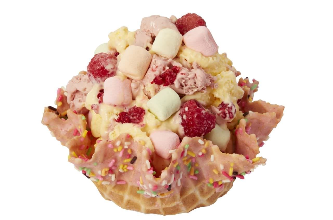 Cold Stone "Pastel Berry Eggley Pudding"