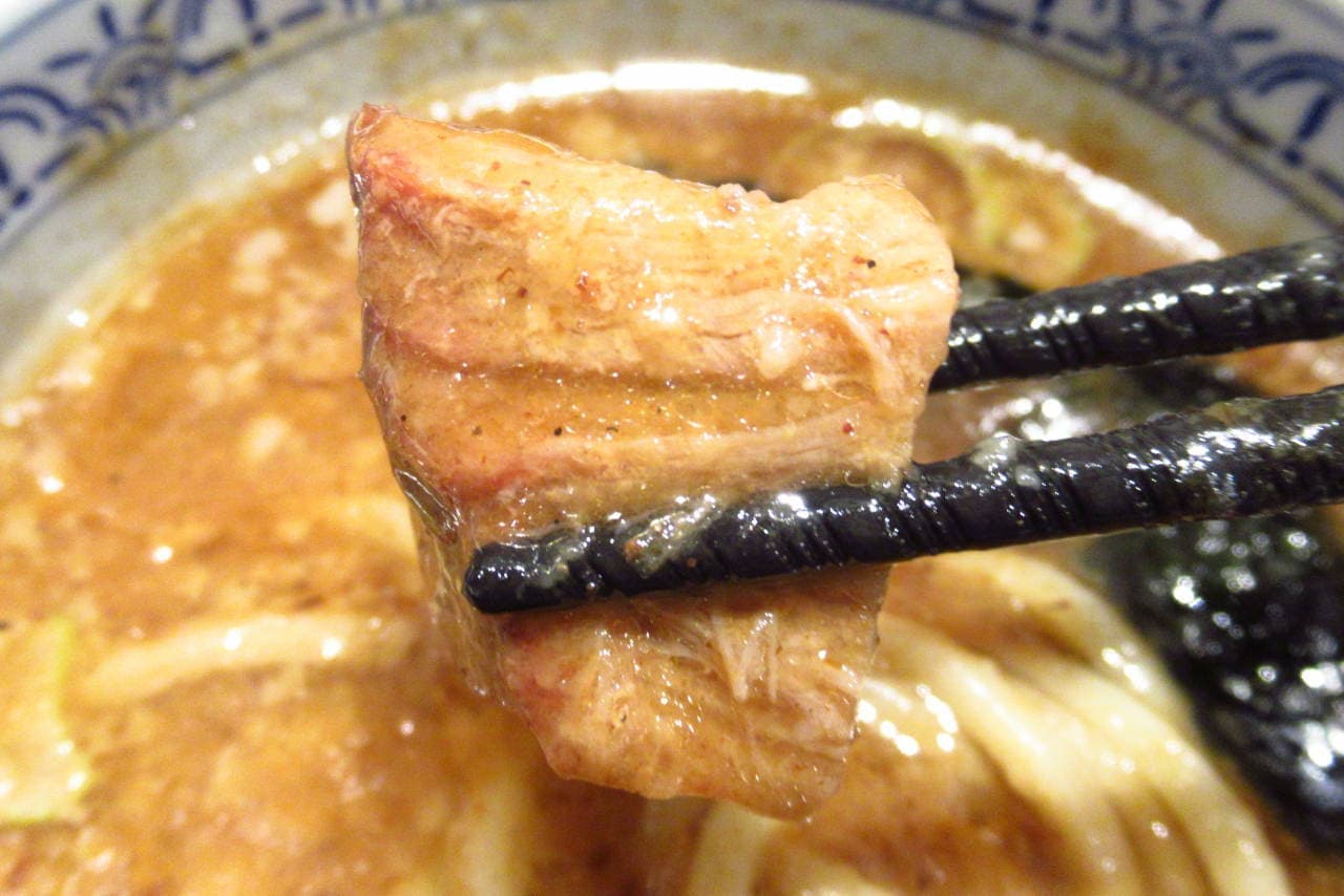 三田製麺所「背脂つけ麺」