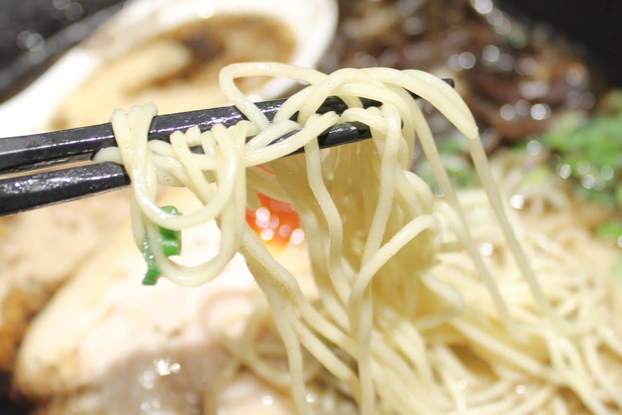 Ippudo's black ramen "Noodles in Black"