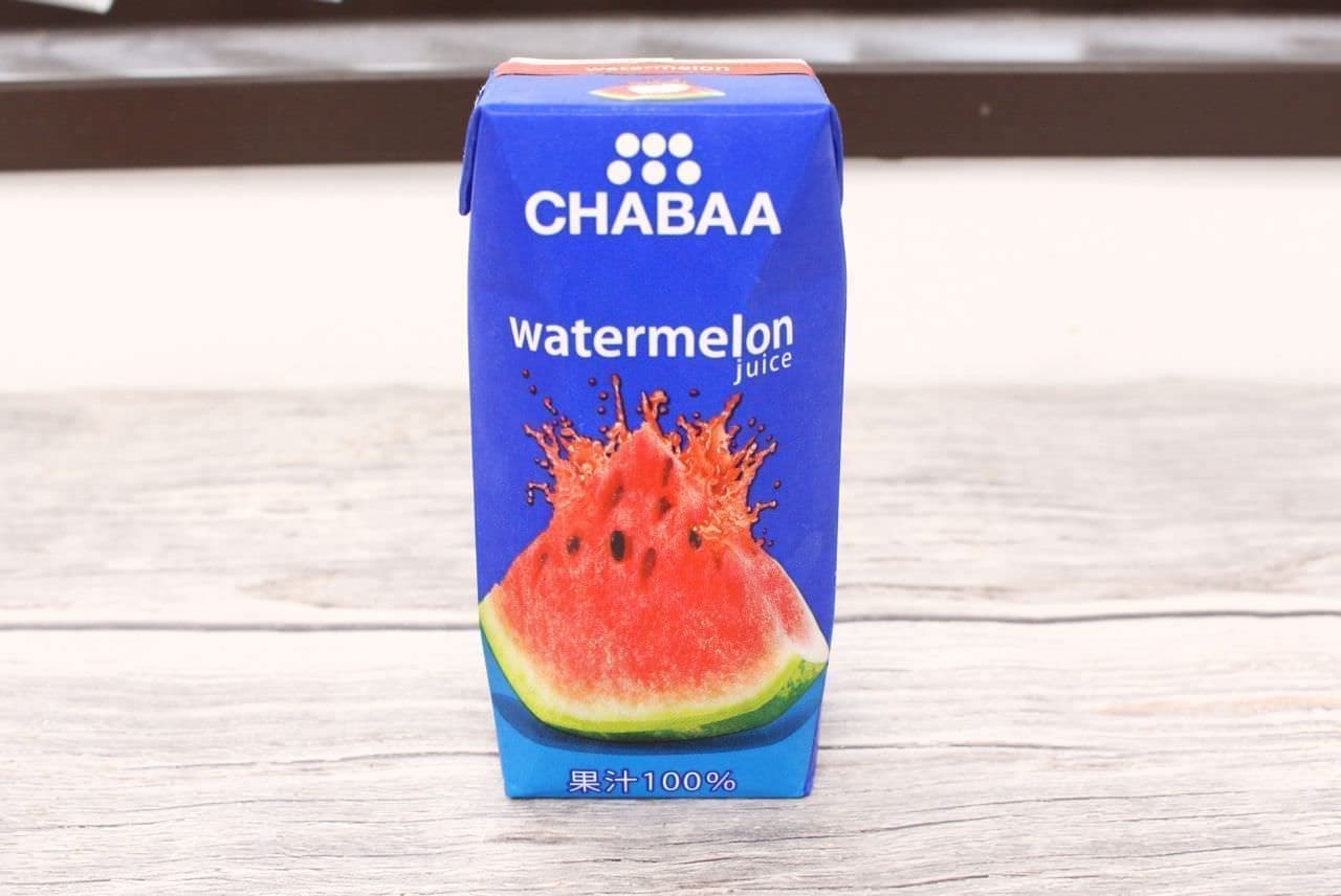 100% fruit juice "watermelon juice"