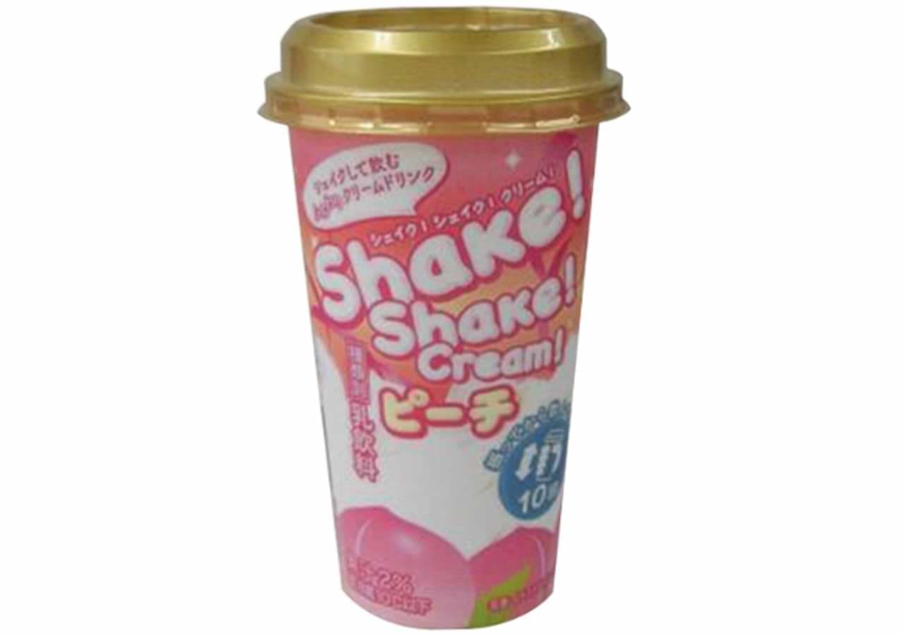 FamilyMart "Shake! Shake! Cream! Peach"