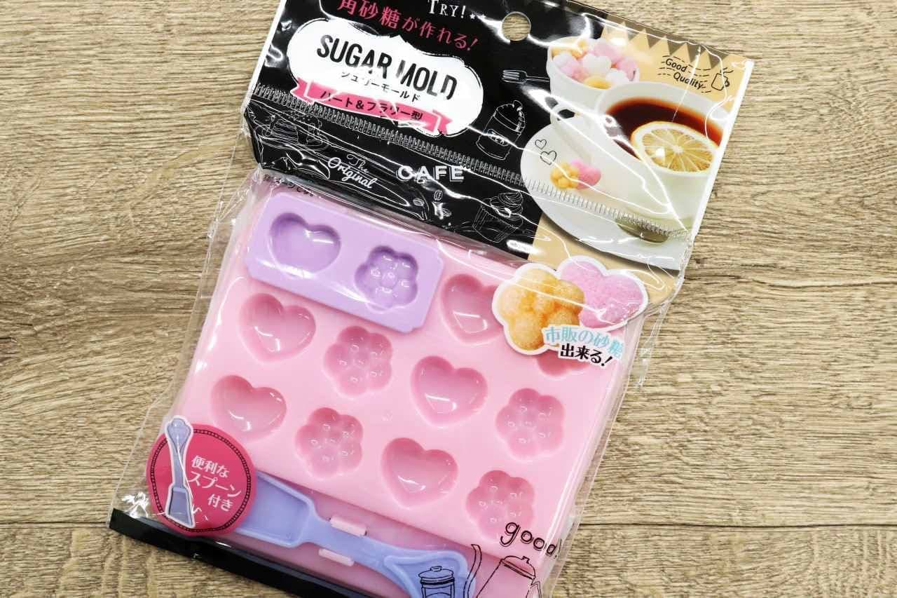 100 sugar cube maker "Sugar Mold Heart & Flower Type"