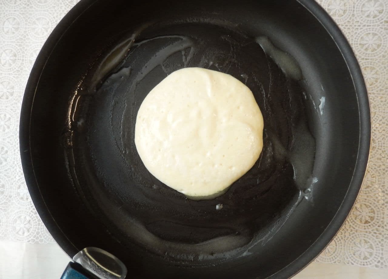 リコッタ風パンケーキの再現レシピ