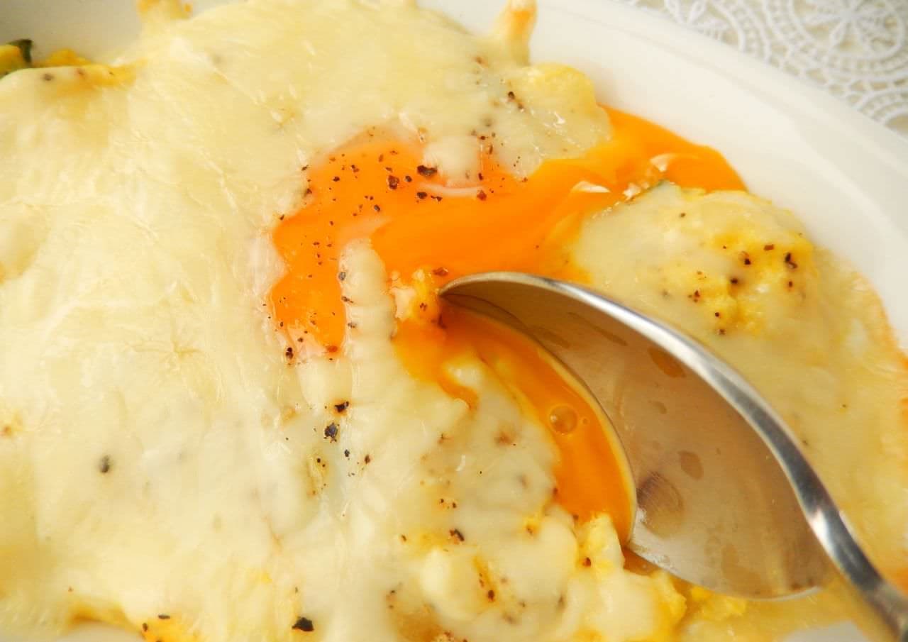 「ポテサラ卵グラタン」簡単レシピ