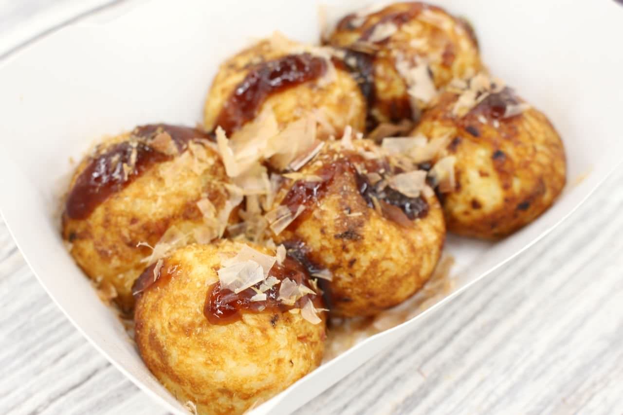 Eat and compare frozen takoyaki from 3 convenience stores