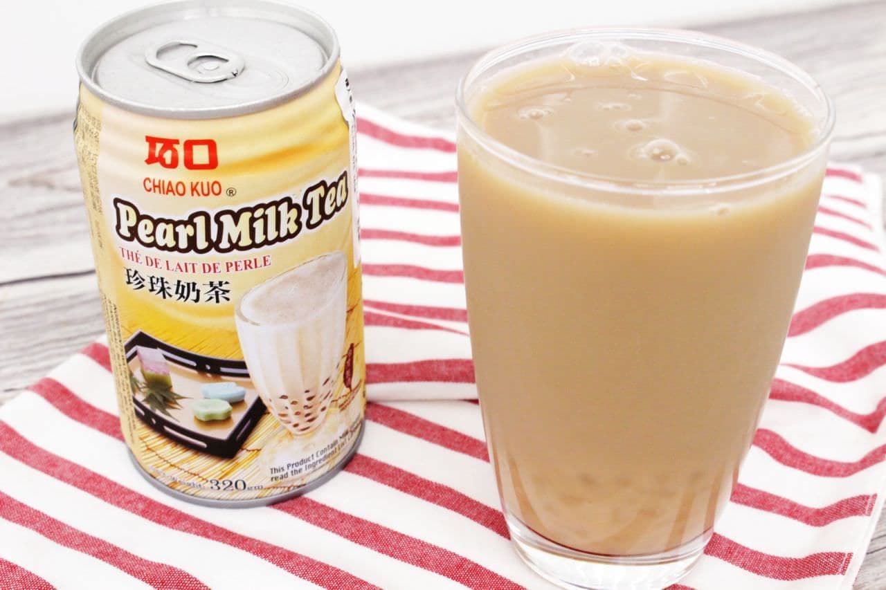 Taiwan's "Canned Tapioca Milk Tea"