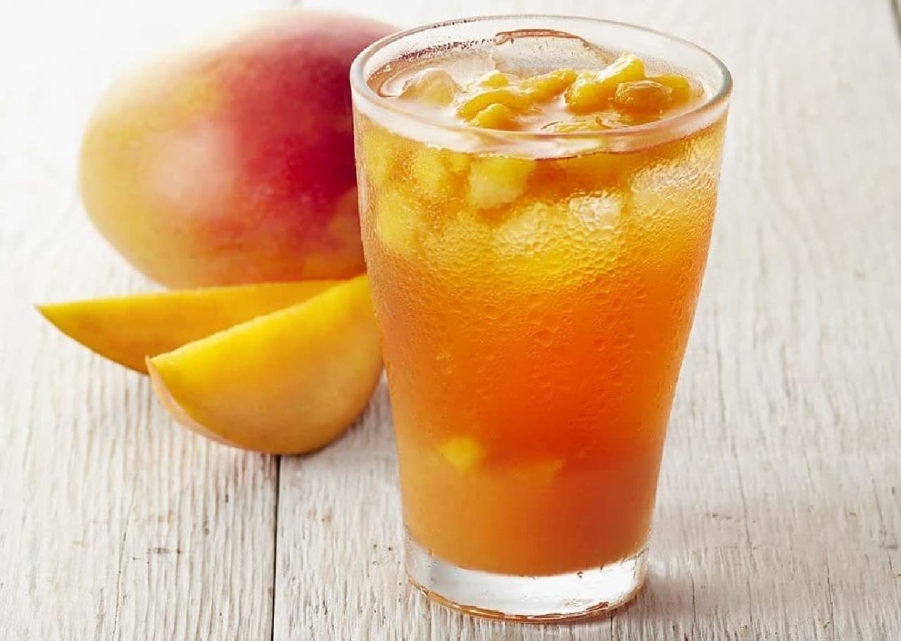 Tully's "& TEA Passion Peach & Mango Tea"
