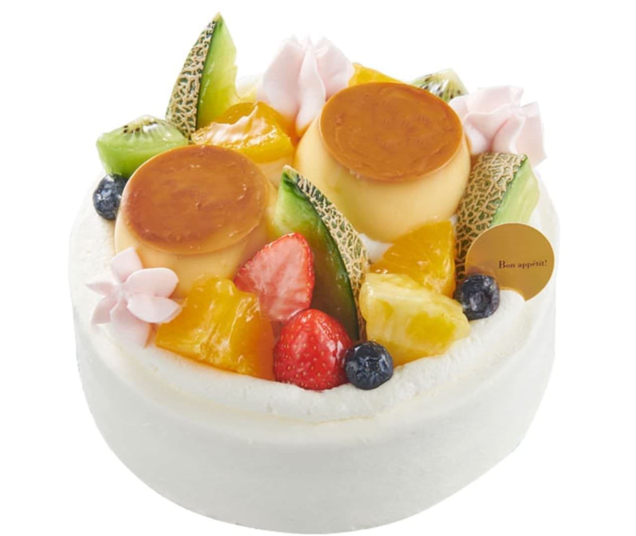 Chateraise "Pudding and Fruit Decoration"