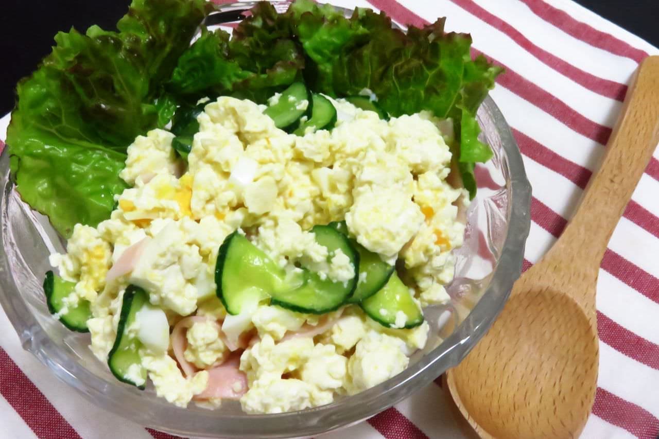 Low-sugar recipe "Tofu Potato Salad Style