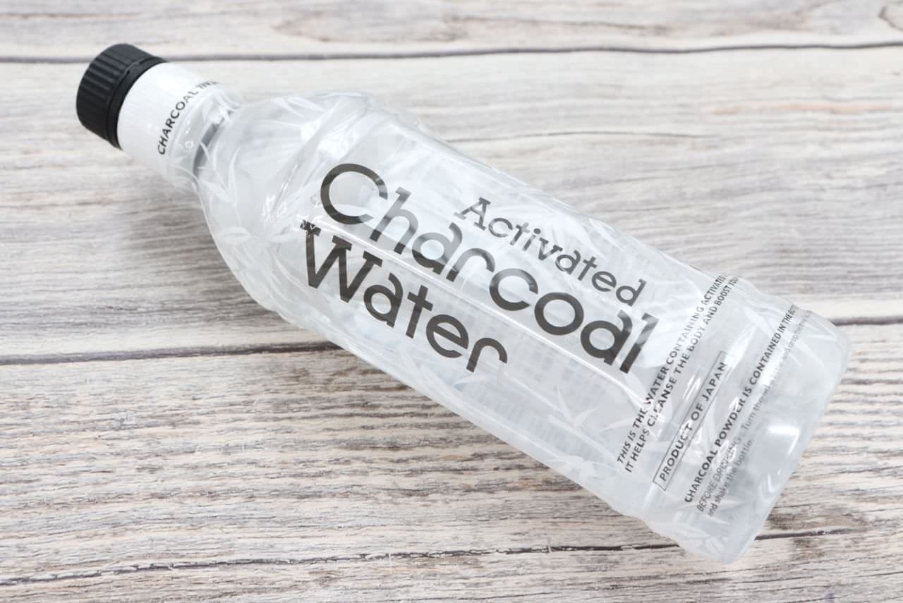 Charcoal water" found at KALDI's