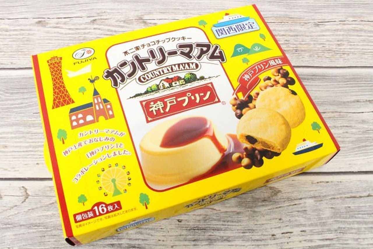 COUNTRY MA'AM "[Kansai limited] 16 sheets COUNTRY MA'AM (Kobe pudding flavor)"