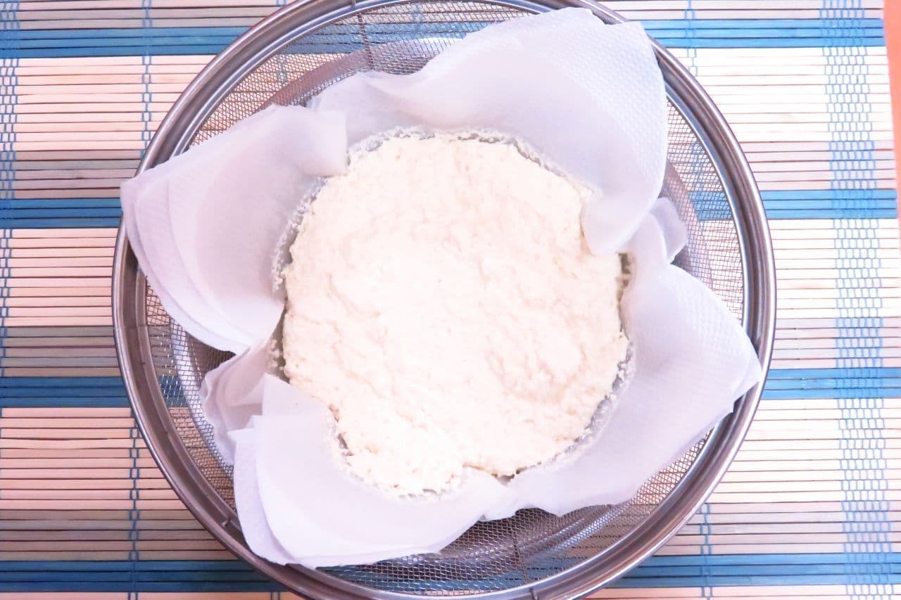低糖質レシピ「豆乳カッテージチーズ」