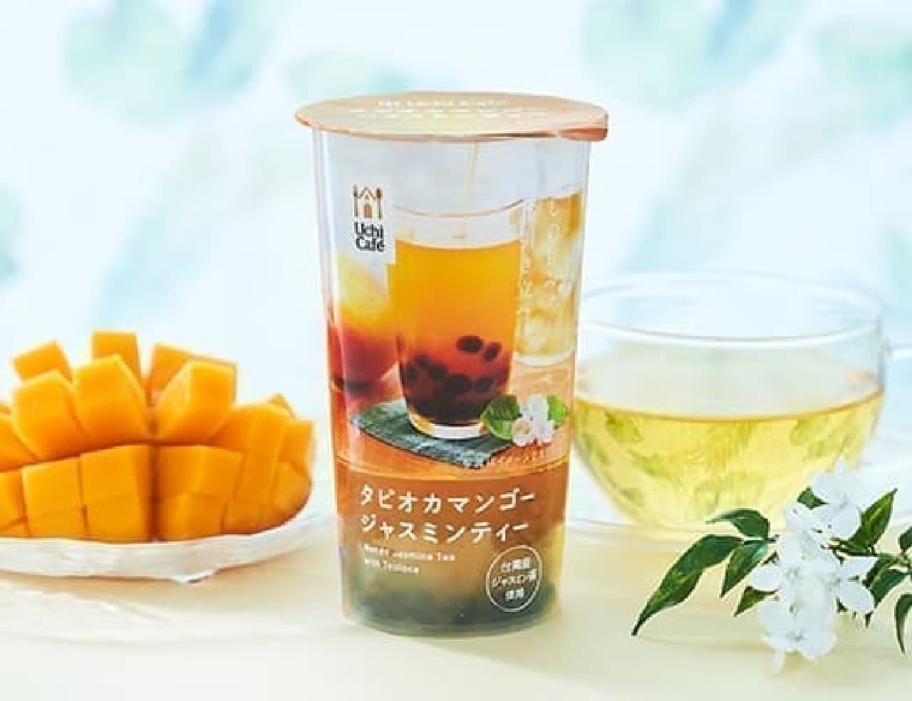 Lawson "Uchi Cafe Tapioca Mango Jasmine Tea 280g"