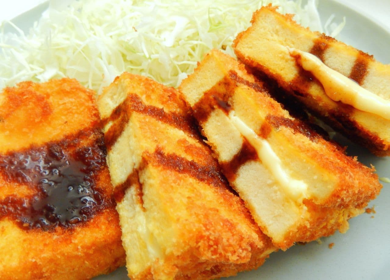 Recipe for carbohydrate restriction "Koya-Tofu Cheese Katsu" (Koya-Tofu Cheese Cutlet)