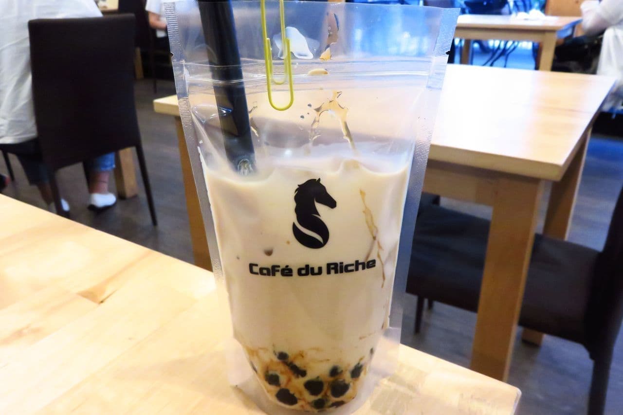 Cafe Ditche's "Tapioca Milk Tea"