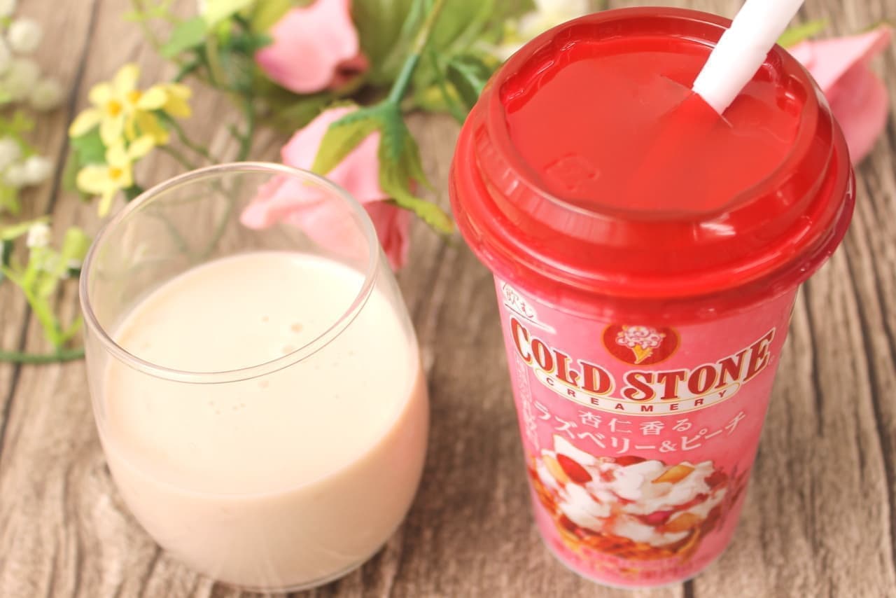Lawson Limited "Drinking Cold Stone Annin Tofu Raspberry & Peach"