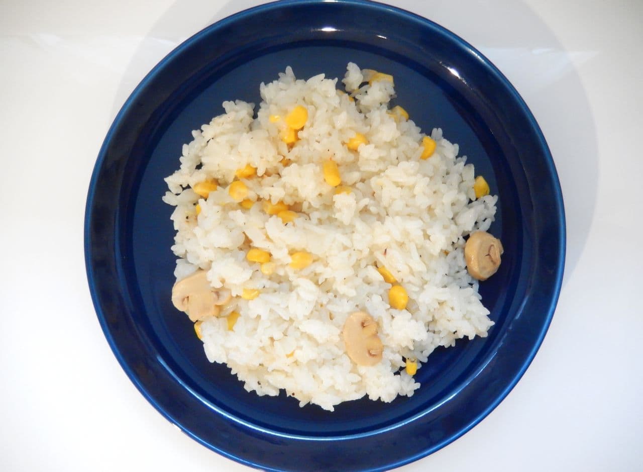 Easy crab pilaf using canned crab
