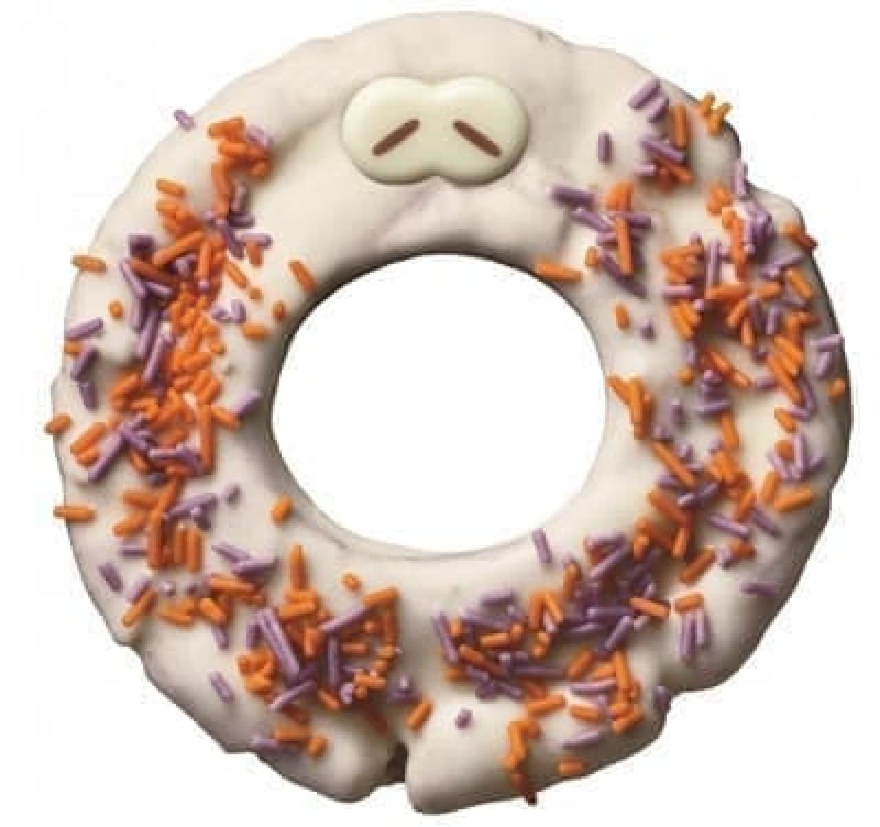 Mister Donut "Missed Halloween Party" Bone Bone White
