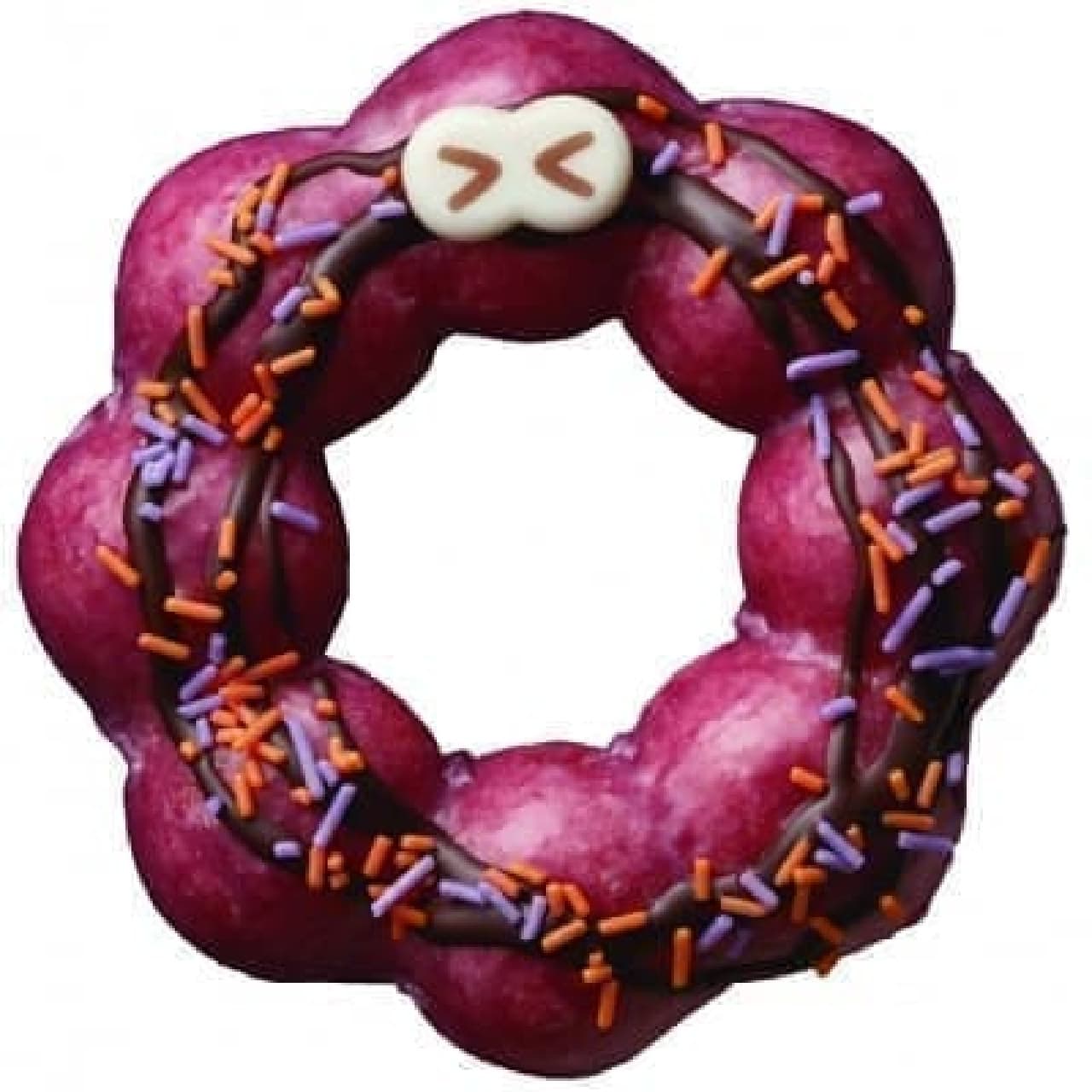 Mister Donut "Missed Halloween Party" Purple Wolf