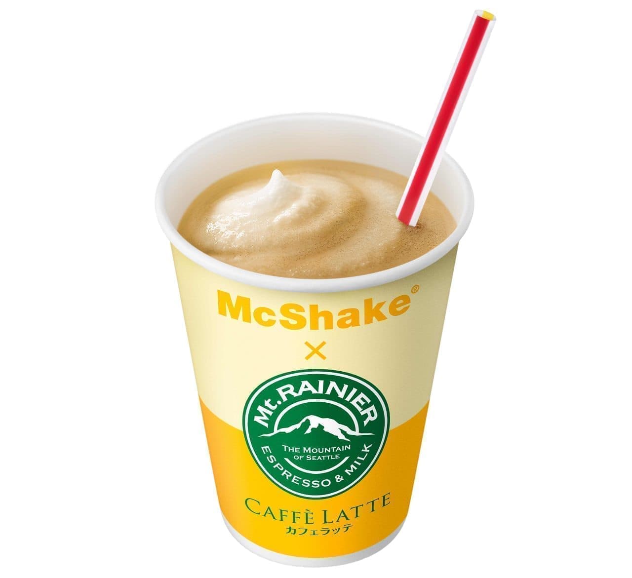 McDonald's "McShake x Mount Rainier Cafe Latte Flavor"