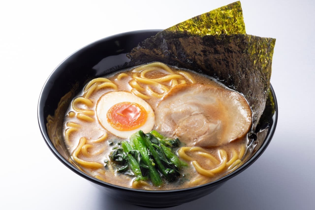You can eat "Yokohama Iekei Ramen" at Hamazushi!