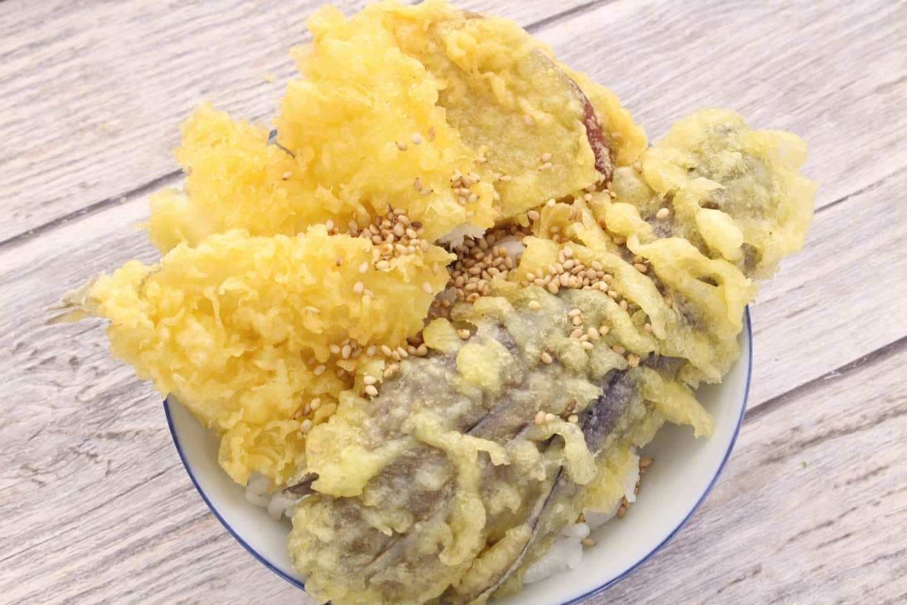 イトーヨーカドーの天ぷらで作った「天ぷら茶漬け」