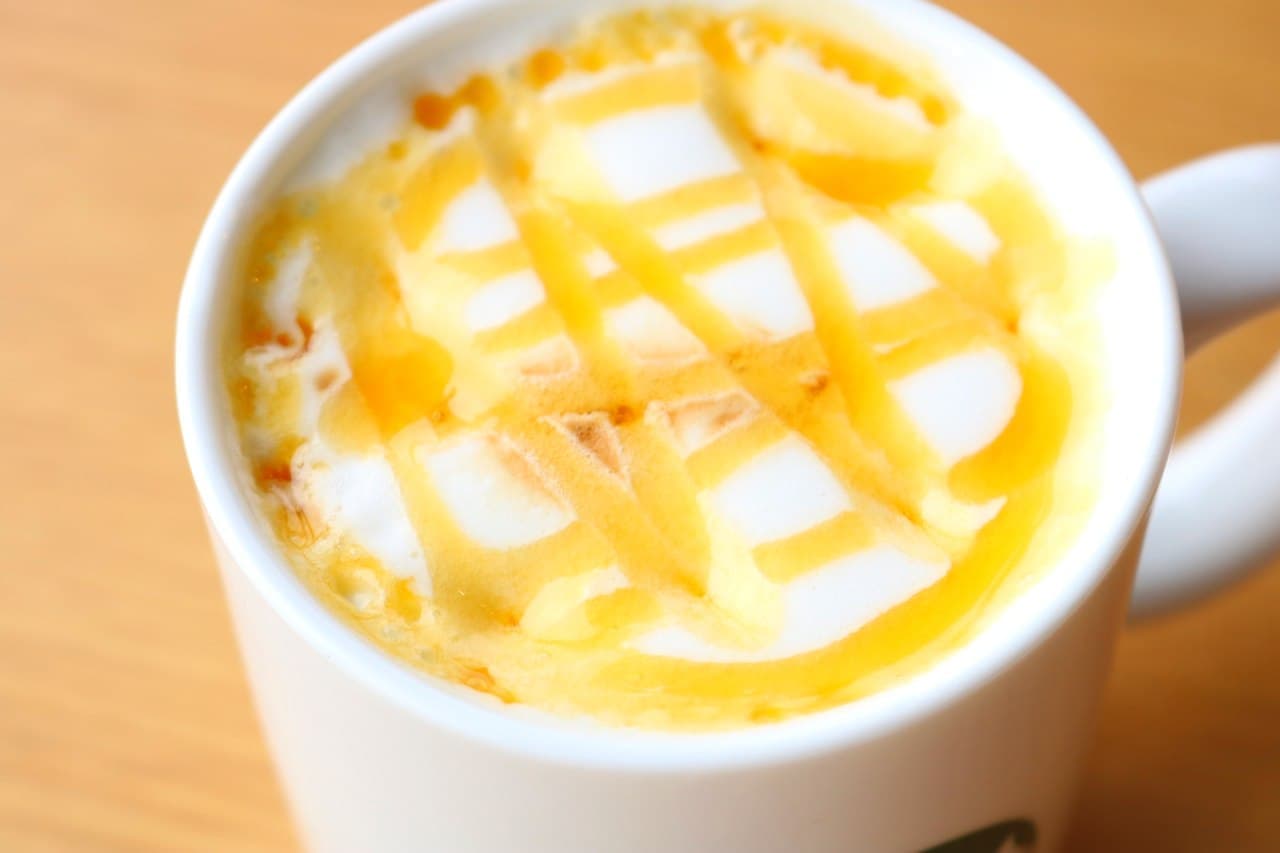 Starbucks "Sweet Potato Gold Macchiato"
