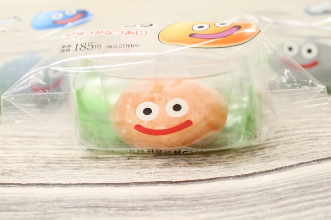 Lawson limited Japanese sweets "Slime Warabimochi" "Slime Beth Warabimochi" "Metal Slime Warabimochi"