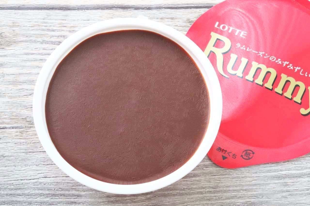 Rummy chocolate ice cream