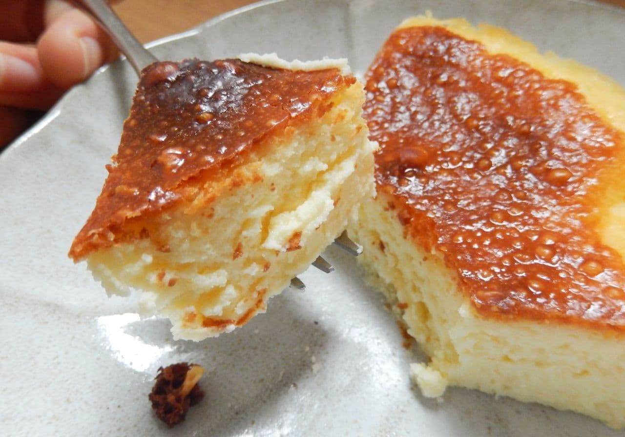 バスクチーズケーキの簡単レシピ