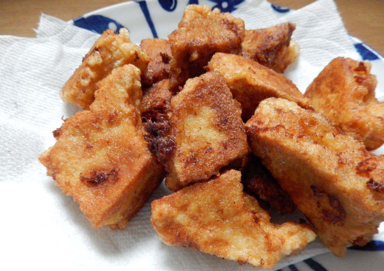 「高野豆腐の唐揚げ」レシピ