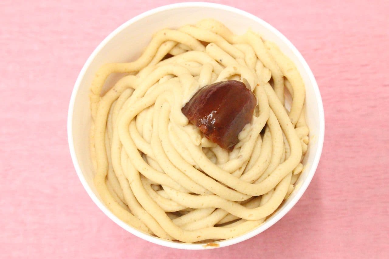 Lawson's new sweets "Capque Gorotto Chestnut Mont Blanc"