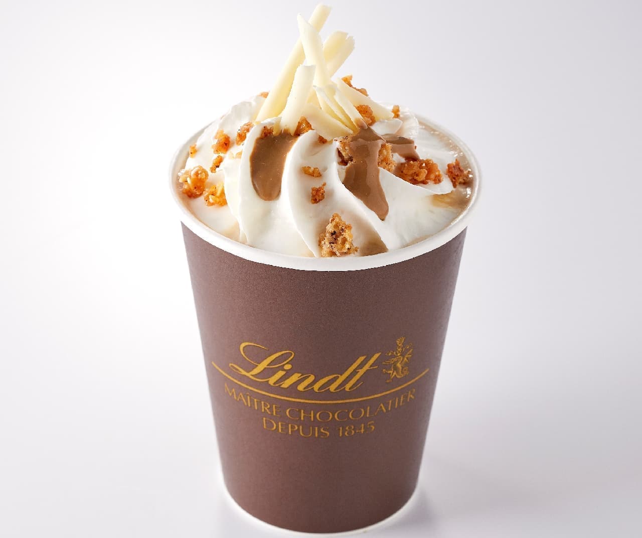"Lindt hot chocolate drink Mocha" with luxurious Linz chocolate