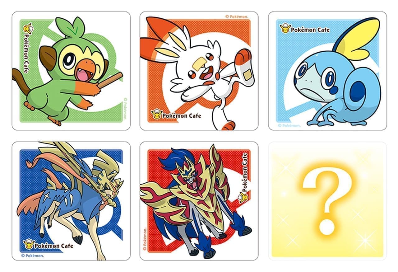 A new menu inspired by the Pokemon that appears in "Pokemon Sword Shield at Pokemon Cafe"